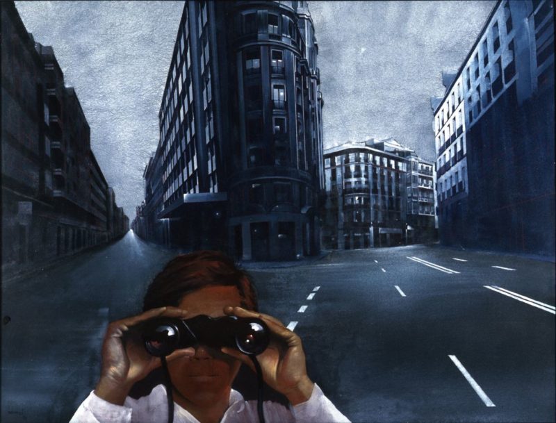 Paisaje urbano: los prismáticos