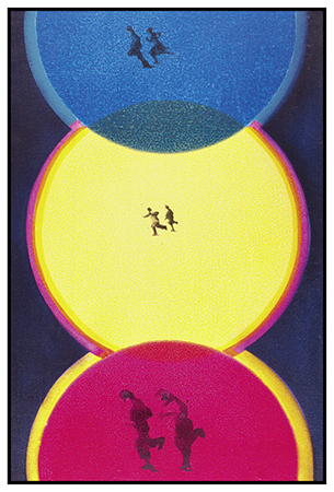 Tres círculos, 1969